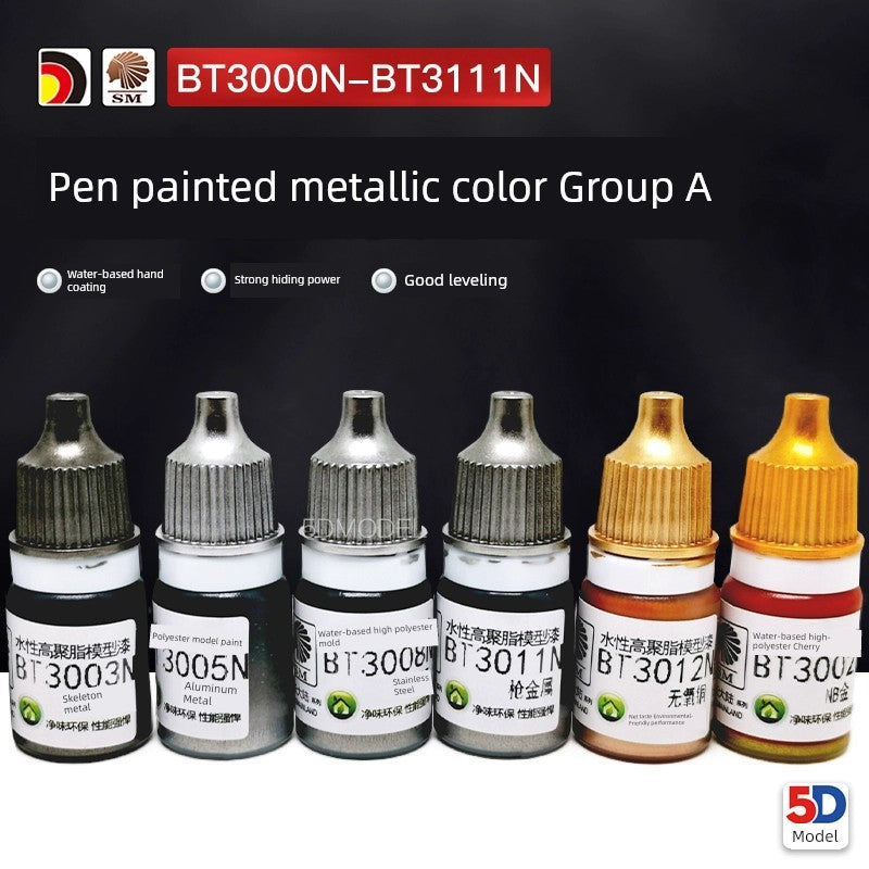 Model Coloring Paint Water Based Hand Coating Star Shadow Av