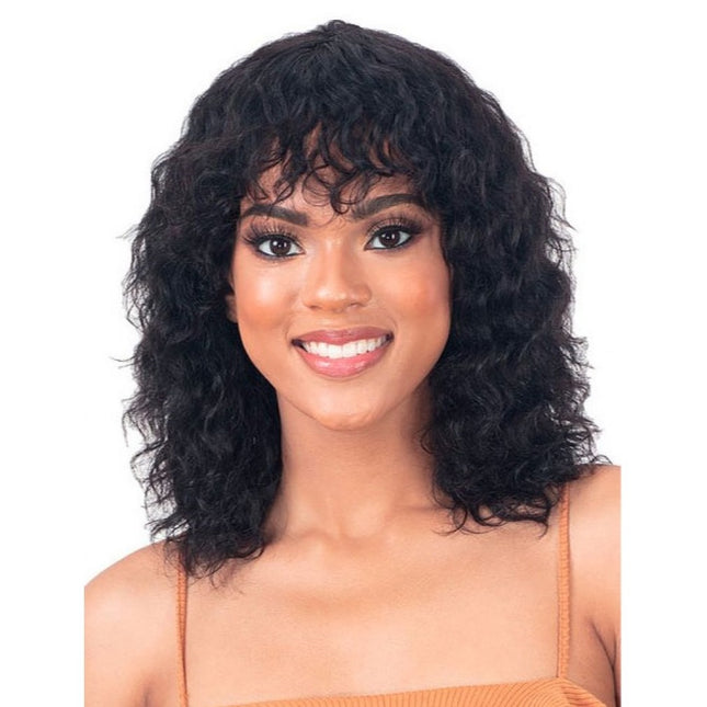 Capri Curl By Mayde Beauty 5 Lace and Lace 100% Human Hair HD Lace Wig