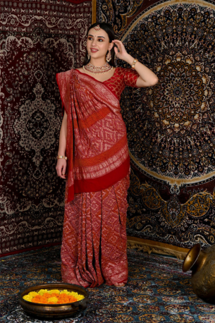 Bandhani Saree