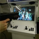 House of the Dead 3 with lightgun on Evo Elite arcade machine in white