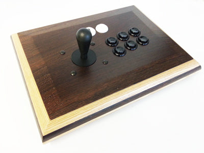 real wood arcade joystick