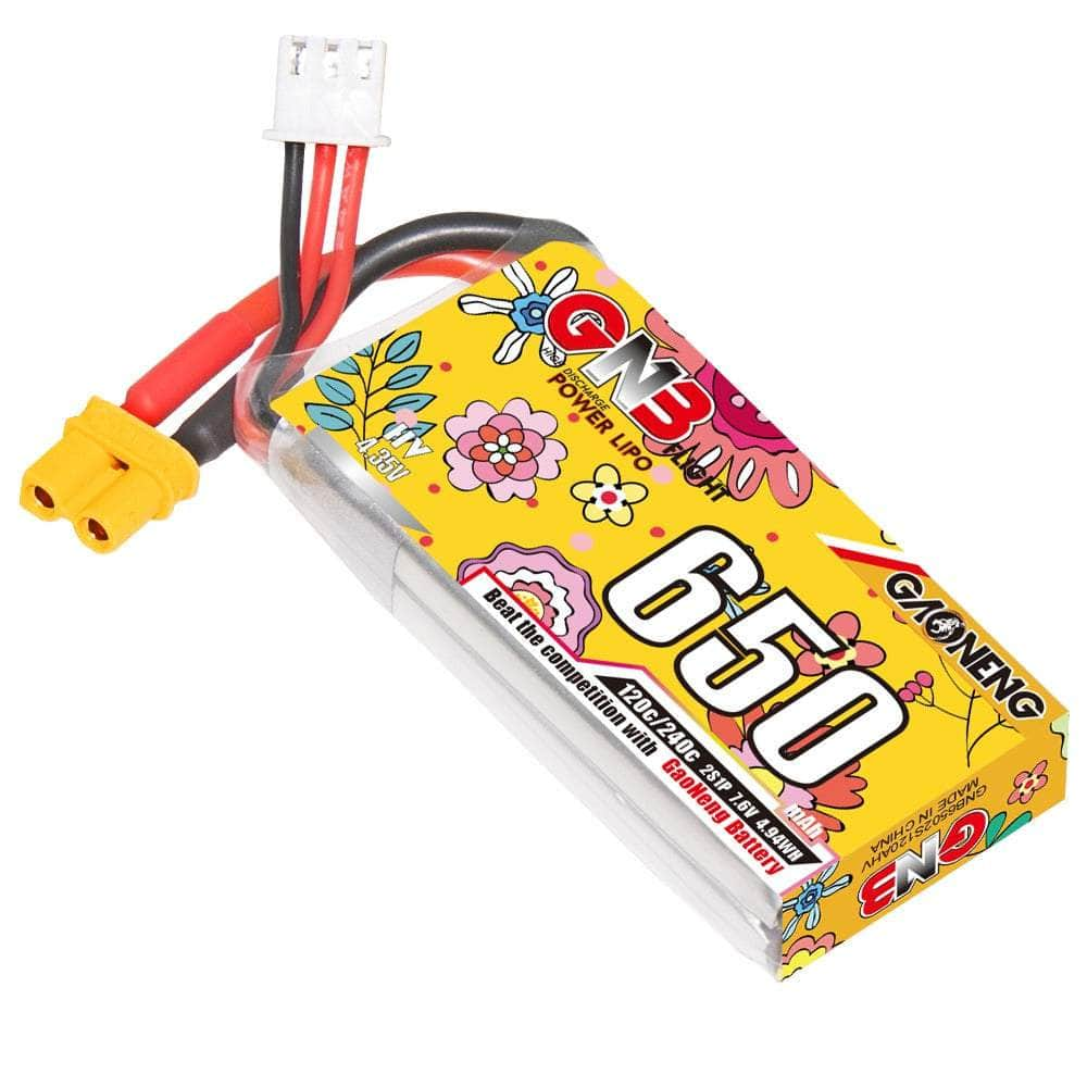 Gaoneng GNB 15.2V 4S 650mAh 120C LiHV Micro Battery - XT30