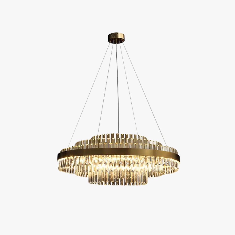 Marilyn Modern LED Kronleuchter Messing Kristall Wohnzimmer - Las Sola product image