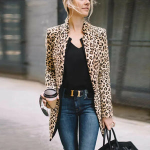 Leopard Printed Coat - NUNDO 