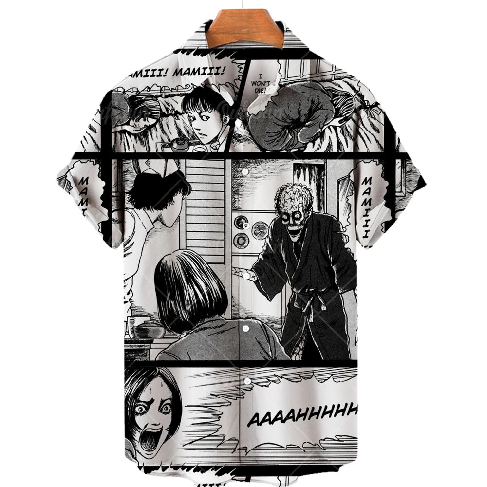 Halloween Shirt Anime Horror