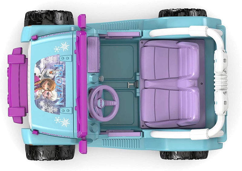 Power Wheels Disney Frozen Jeep Wrangler 12-V – WAAMARTO
