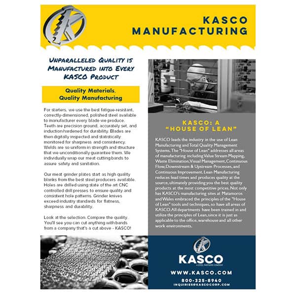 Kasco Manufacturing Capabilities