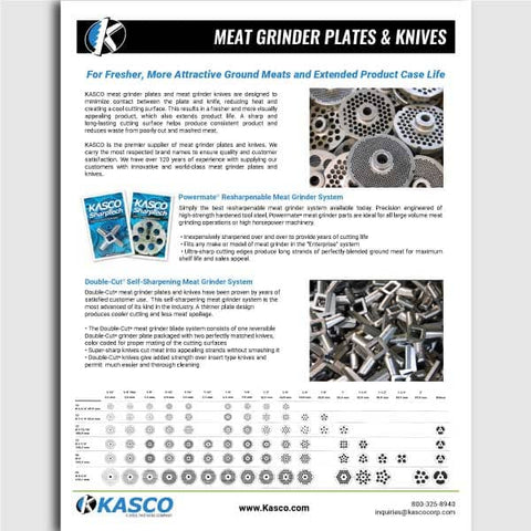 Kasco Meat Grinder Plates & Knives