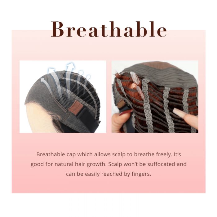 Breathable Cap Air Wig