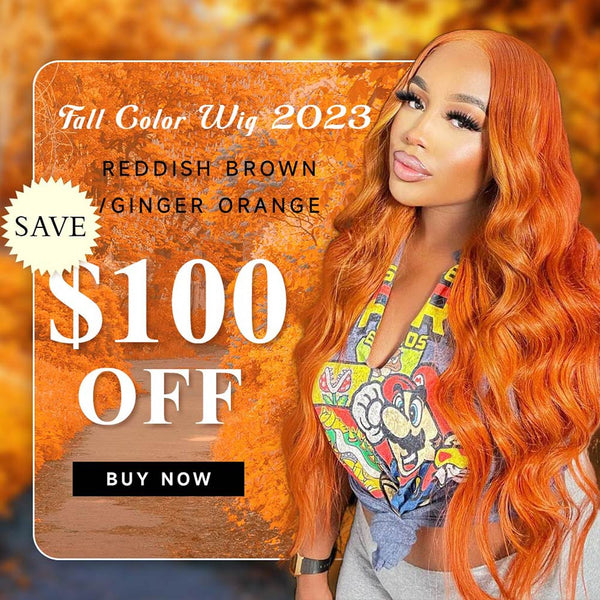 Ginger Orange Wig