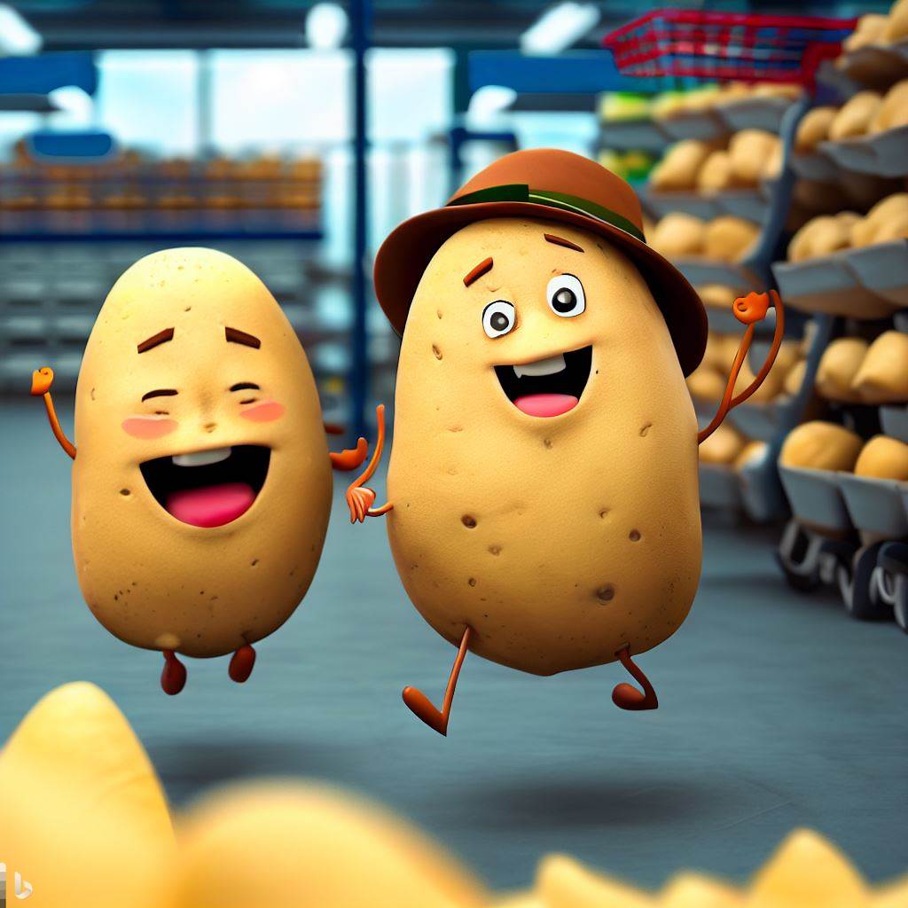 Go Potatoes at Costco