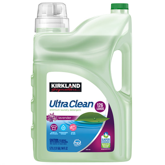 Kirkland Signature Ultra Clean HE Liquid Laundry Detergent, 146 loads, 194  fl oz