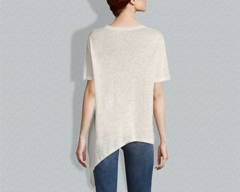 Asymmetrical Hem Tee