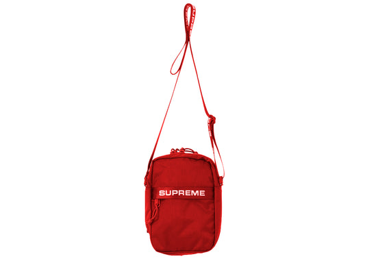 Supreme Puffer Side Bag Red Paisley