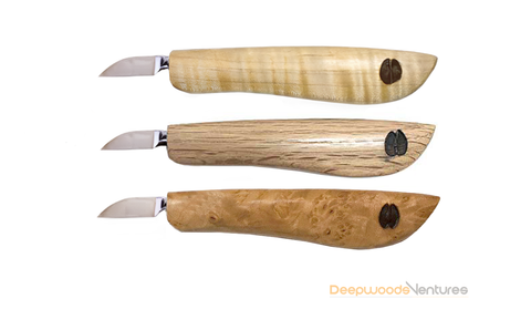 Wood Carving Tools With Metal V-Shape & Curved Blades – Elizabeth