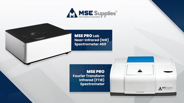 a variety of different types of mse pro spectrometers