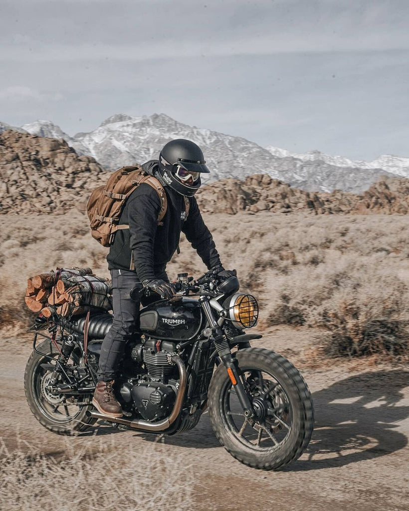 Triumph Scrambler Motorcycle Adventure