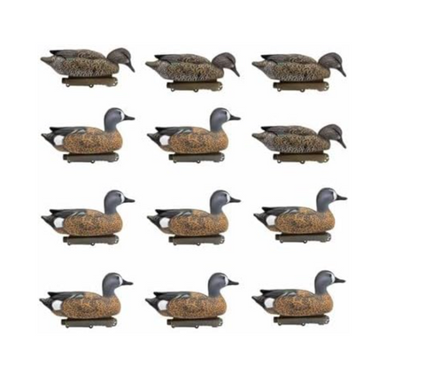 Final Approach HD Bluewing Teal Floater Duck Decoys