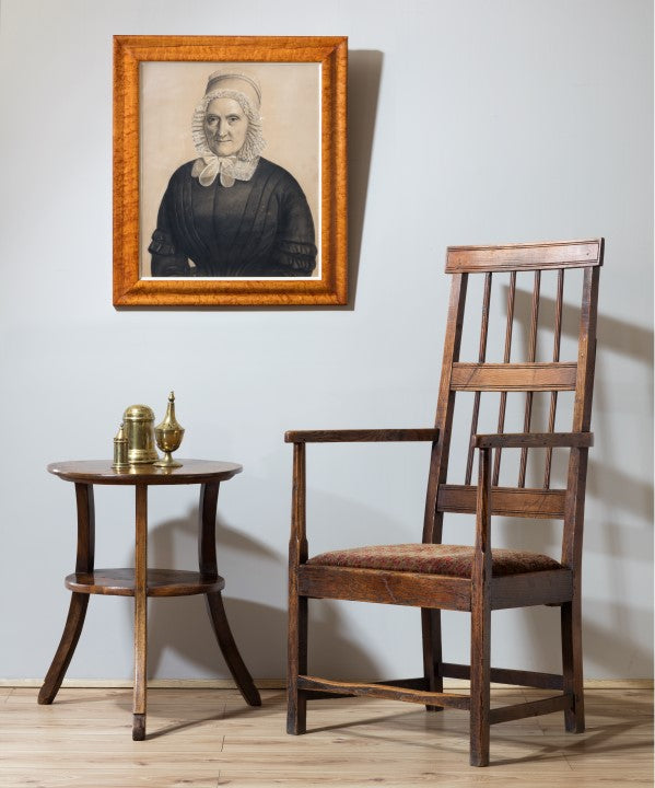 A collection of antique country furniture