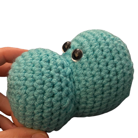 crochet hippo