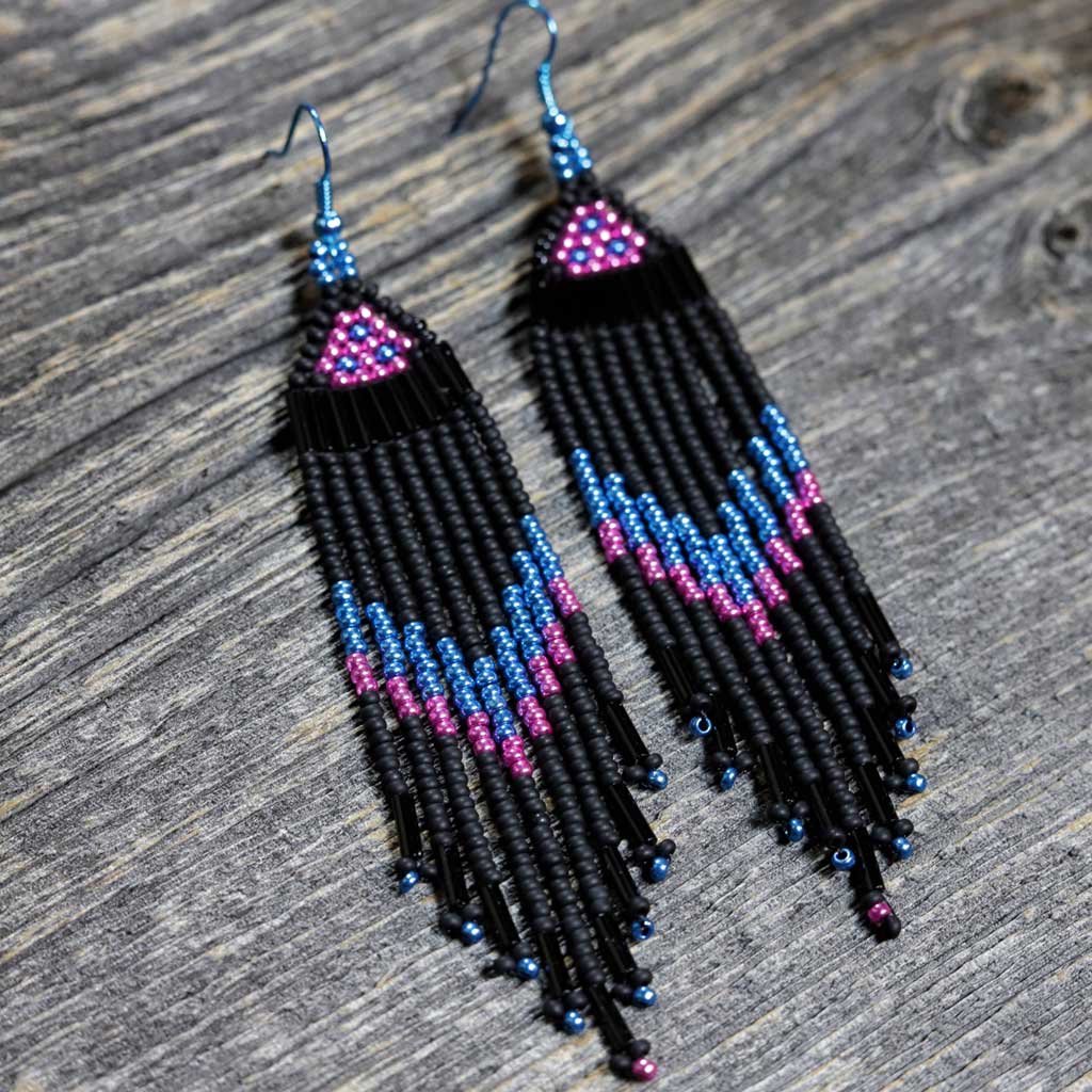 beaded earrings