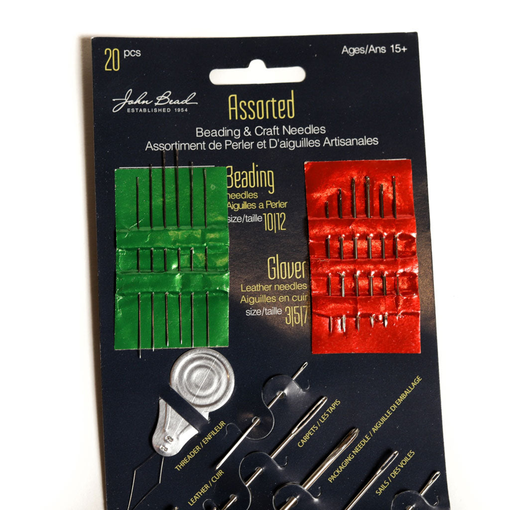 10 Glover's Leather Needles 5/pk – i-Bead Inc.