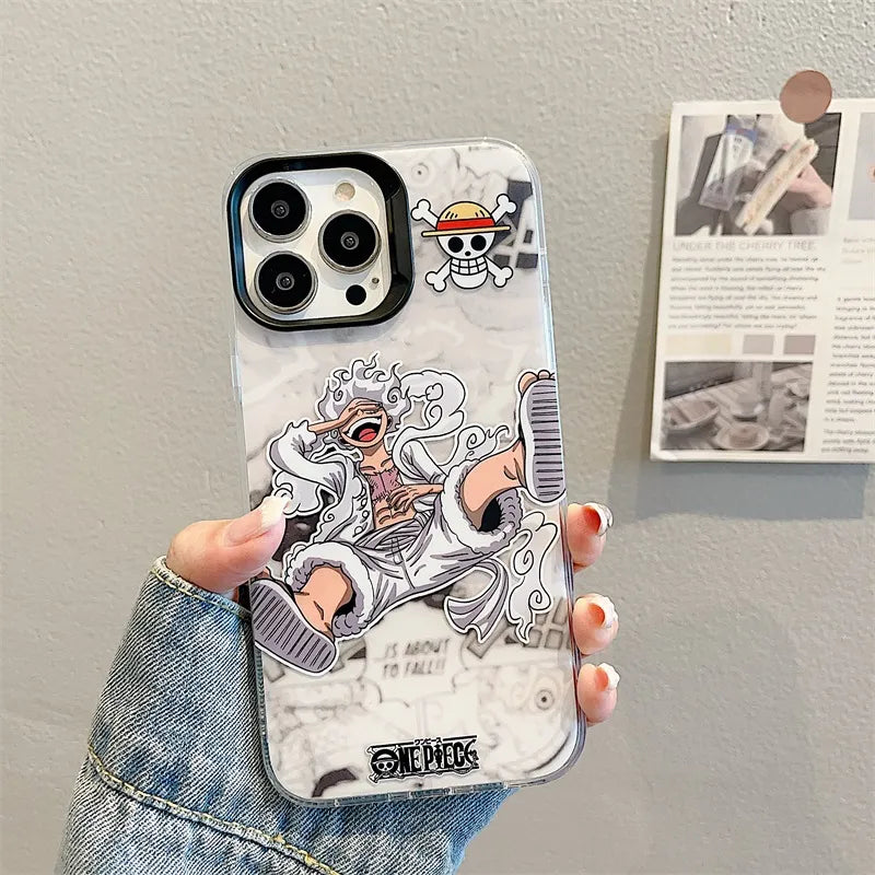 One Piece Luffys Silicone Phone Case For iPhone 11 12 13 14 15