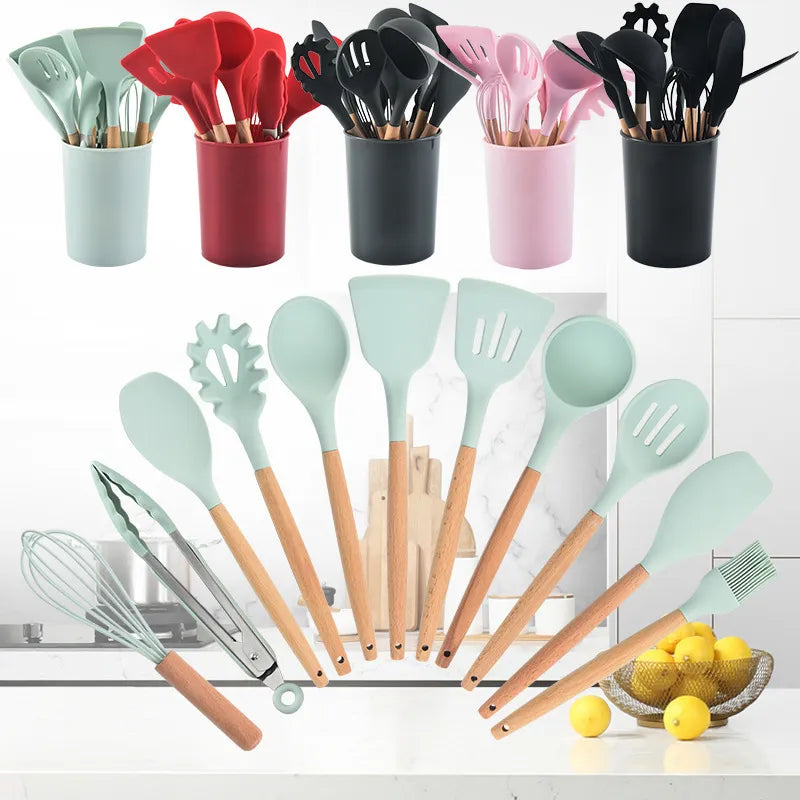 Ustensiles de cuisine en silicone Cuisi-Set