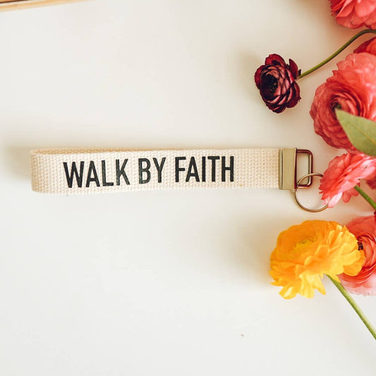 MS Acrylic Keychain (Walk by Faith)