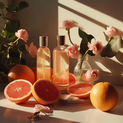 The refreshing scents of grapefruit, ylang-ylang, blackberry, and rose will transport you to a world of sensory delight, while delivering targeted benefits for skin. 
