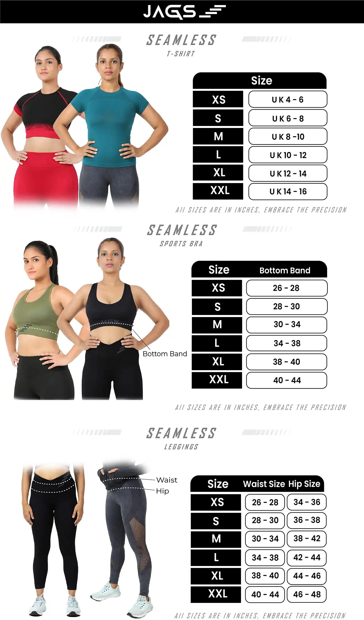 CrossForm Elegance Seamless Sports Bra - Heavy Support