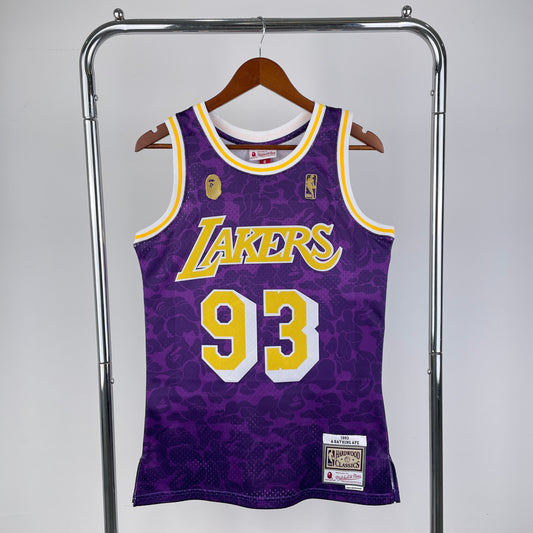 BAPE x Mitchell & Ness Cavs ABC Basketball Swingman Jersey