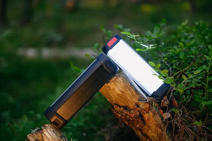 AdvenCrew 2-In-1 Solar LED Camping Light & Portable Charger