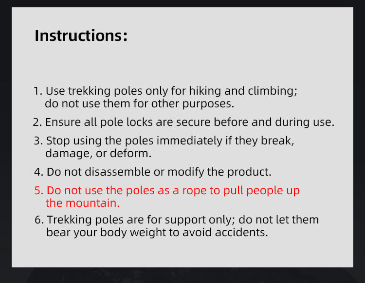 Hiking Poles