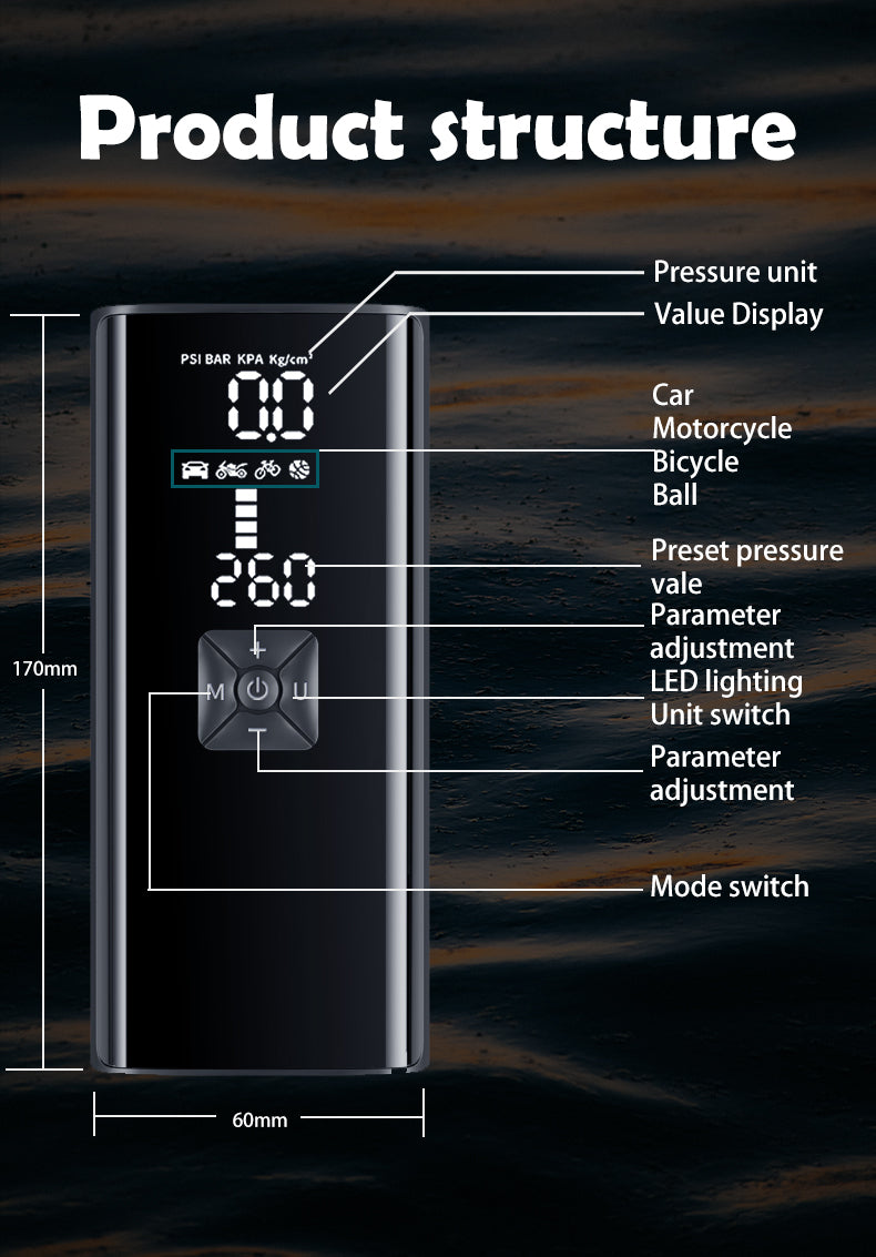 AdvenCrew Portable Tire Inflator