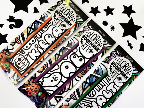 halloween party favor bookmarks for kids