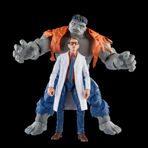 Marvel Legends Gray Hulk and Dr. Bruce Banner (Avengers 60th Anniversary) - Geek City Toys & Collectibles - Marvel Legends Bruce Banner