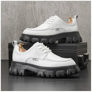 Casual Leather FLATS Sneaker - DAPPER & CO.