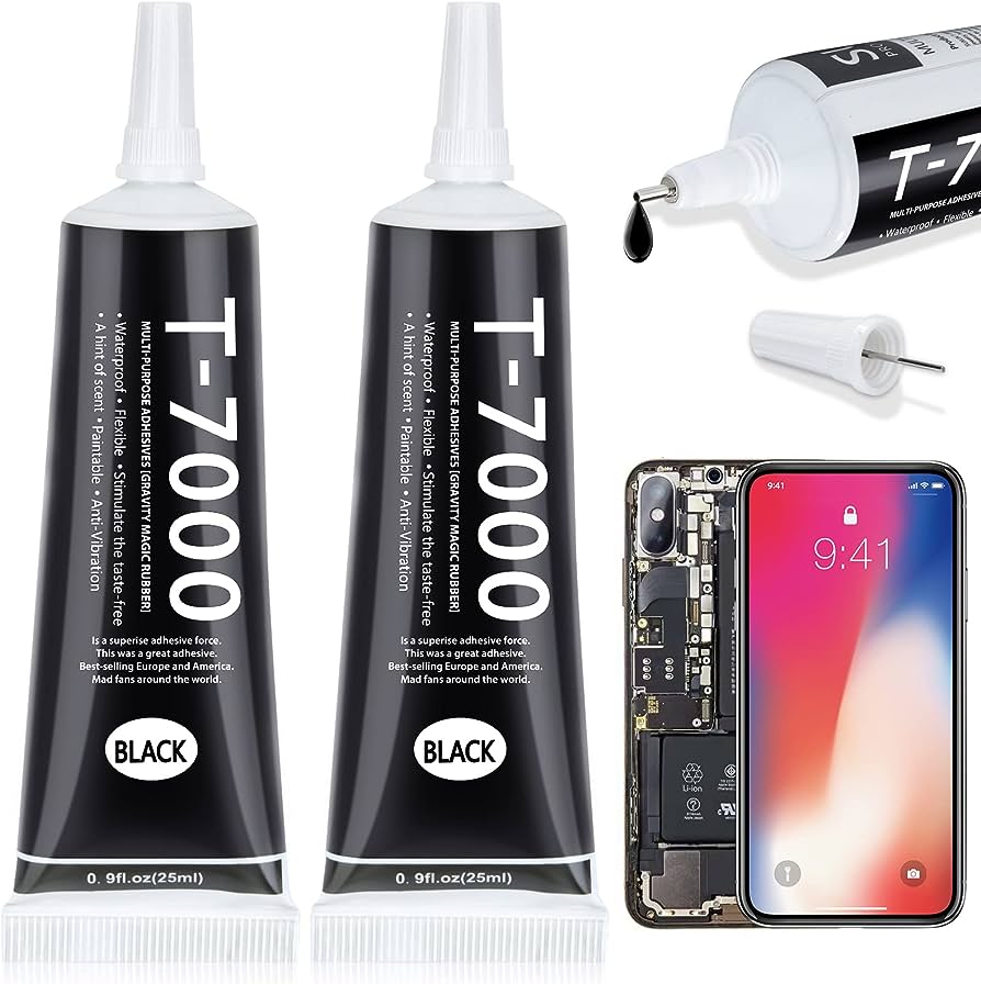 MULTI-PURPOSE HIGH STRENGTH BLACK GLUE T7000 (SUXUN)