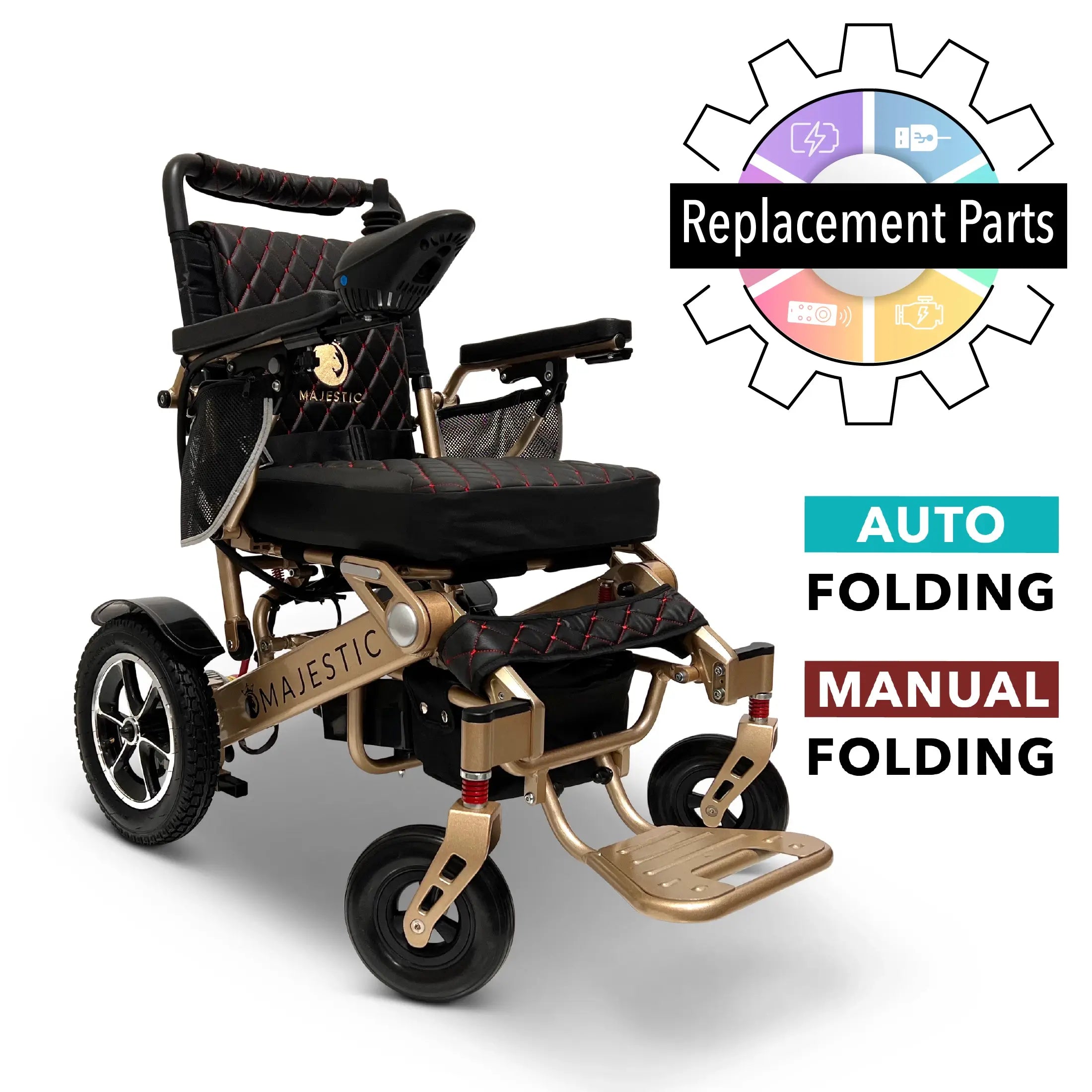 IQ-7000 Electric Wheelchair Replacement Parts - ComfyGO Mobility product image