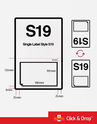 SRL 19 Integrated Label