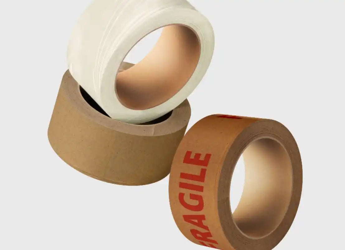 Eco-friendly packaging tape collection