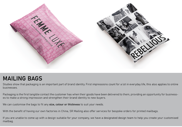 Bespoke mail bags blog example