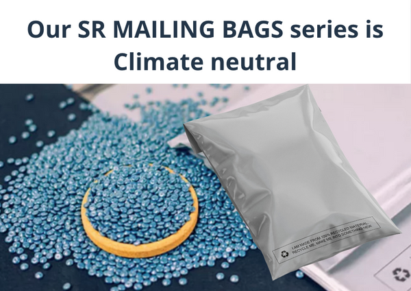 Eco-Friendly & Carbon Neutral Grey Mailing Bags