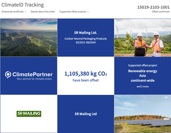 climate neutral 2023 SR Mailing