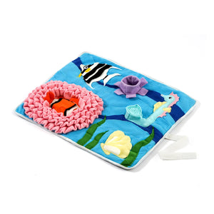 Dog Toy: Injoya - Under the Sea Snuffle Mat - The Modern Canine - Dog Store & Grooming