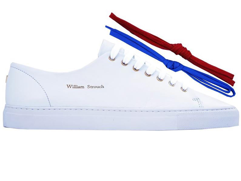 white italian leather sneakers