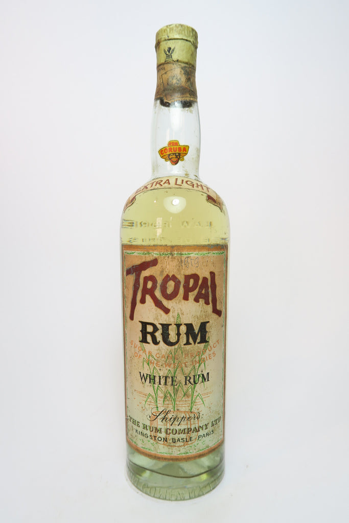 The Rum Company Ltd.&#39;s &quot;Tropal&quot; Extra Light White Rum - c. 1959 (ABV N – Old Spirits Company