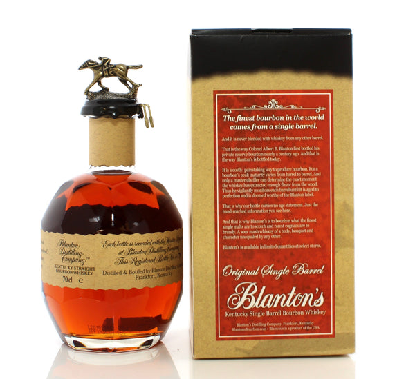 Blantons Original Single Barrel Kentucky Straight Bourbon Whiskey D Old Spirits Company 2148