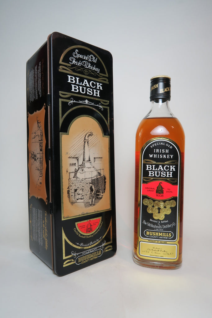Bushmills Black Bush Special Blended Irish Whisky - 1980s (40%, 70 – Old Spirits